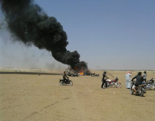 Συρία: Καταρρίφθηκε ρώσικο ελικόπτερο – Φώτο Σοκ