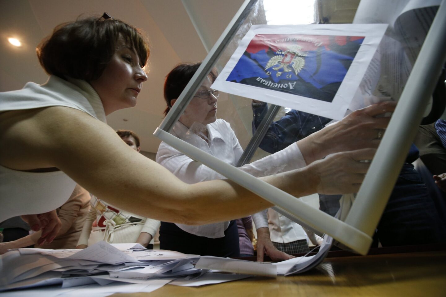 Ουκρανία: Το 89% ψήφισαν υπέρ της ανεξαρτησίας στο δημοψήφισμα