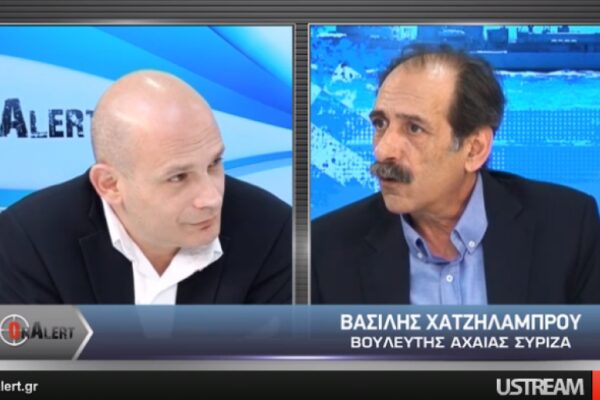 Ο Βασίλης Χατζηλάμπρου στο Onalert – Δειτε όλη τη συνέντευξη