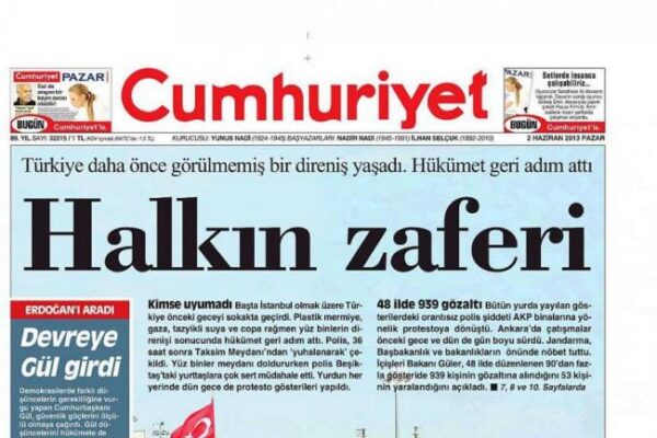 Toυρκικός Τύπος: Η νίκη του λαού