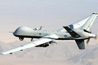 UAV πάνω απο εδάφη του Ισλαμικού Κράτους στο Χαλέπι