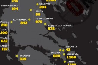 Ινφογράφημα: Οι πρόσφυγες που διαμένουν σε χώρους που διαχειρίζονται οι ΕΔ