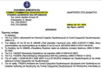 “Ενισχύσεις” στους “καταστροφείς εγγράφων” – Ποιος παρήγγειλε