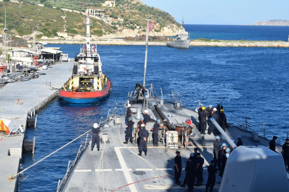 Αμερικανικό “αντιβαλλιστικό” αντιτορπιλικό στη Σούδα