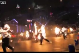 Αυτά μόνο στις ΗΠΑ! Βάζουν φωτιά στα ρούχα τους για να κάνουν ρεκόρ! ΒΙΝΤΕΟ