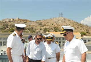 Στον Στόλο ο Δαβάκης – Φωτογραφίες