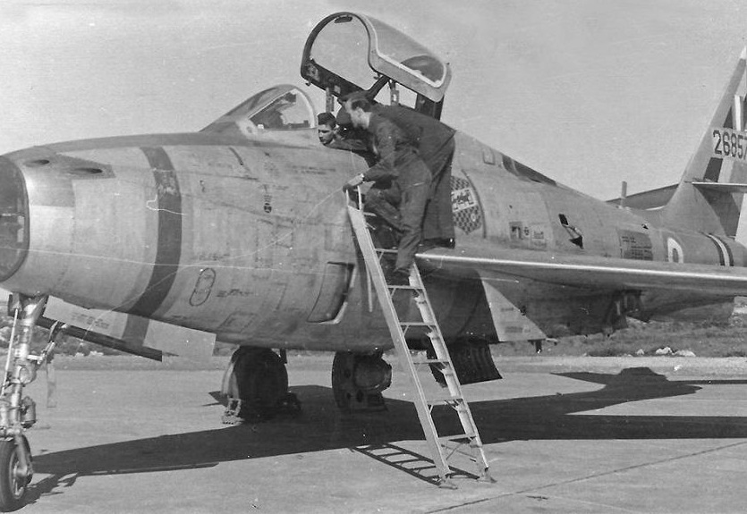 F-84F: Τα «πυρηνικά» μαχητικά των Μοιρών Κρούσης της ΠΑ - ΦΩΤΟ  