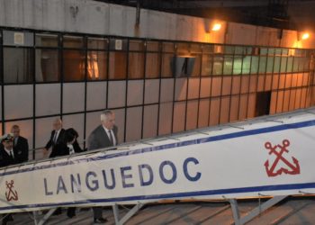 ΥΕΘΑ: Στη γαλλική φρεγάτα «Languedoc» ο Ε. Αποστολάκης [pics]