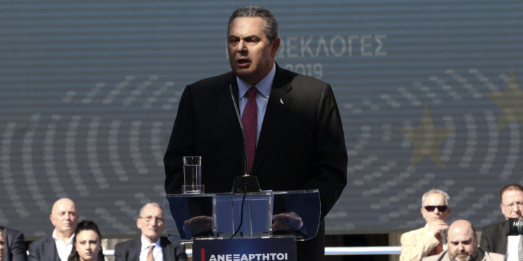 Καμμένος κατά Κοτζιά με αιχμές για «παράδοση της Μακεδονίας»