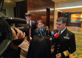 Α/ΓΕΝ: «Ηχηρό» παρών και κρίσιμες επαφές του Αντιναυάρχου Τσούνη στην Κίνα [pics]