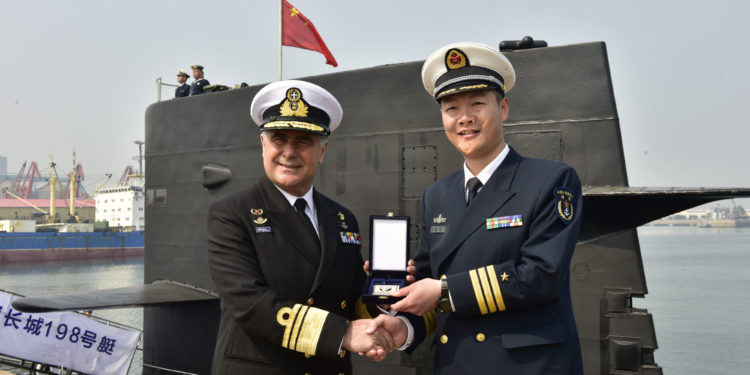 ΓΕΝ: Στην Κίνα βρίσκεται ο Α/ΓΕΝ Αντιναύαρχος Νικόλαος Τσούνης κατόπιν επίσημης πρόσκλησης