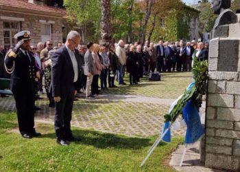 ΑΝΥΕΘΑ: Ο Παναγιώτης Ρήγας απέδωσε φόρο τιμής στον Σπύρο Μουστακλή – ΦΩΤΟ