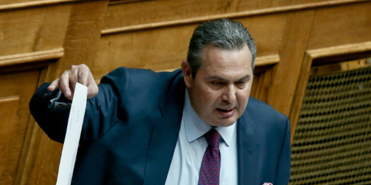 Καμμένος: Αυτές είναι οι καταγγελίες του κατά Κοτζιά στη Βουλή