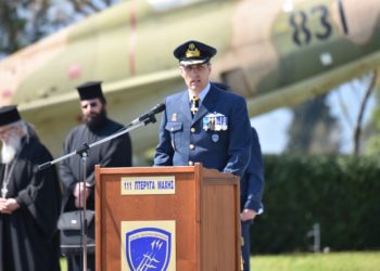 ΠΑ: Πραγματοποιήθηκε η τελετή παράδοσης – παραλαβής της Διοίκησης της 111ΠΜ