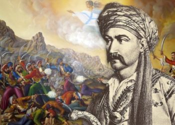 Ο Νικηταράς κατατροπώνει τους Τούρκους στα Δολιανά