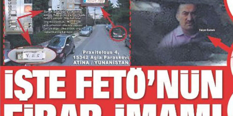 Sabah: «Εντόπισε» ηγετικό στέλεχος των γκιουλενιστών στην… Αγία Παρασκευή!