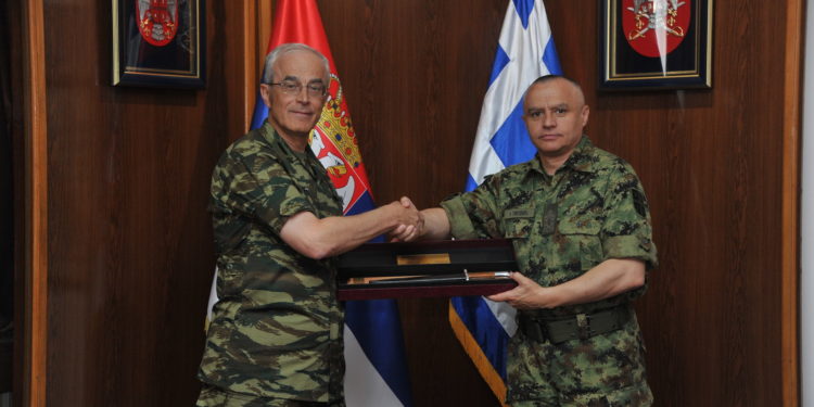 ΓΕΣ: Την Σερβία επισκέφτηκε ο Αντιστράτηγος Γεώργιος Καμπάς – ΦΩΤΟ