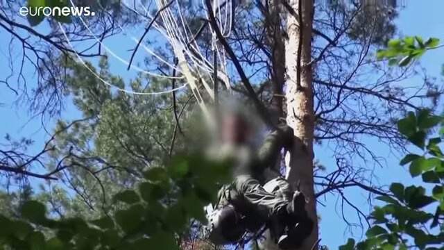 Καρέ καρέ η διάσωση του πιλότου της μοιραίας σύγκρουσης των Eurofighter – BINTEO