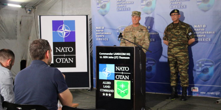 LANDCOM του ΝΑΤΟ: Η Ελλάδα αποτελεί ιδανικό μέρος για εκπαίδευση