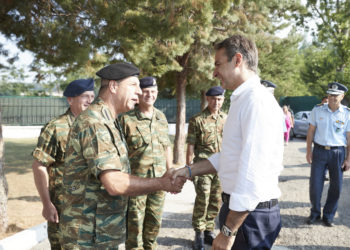 Μήνυμα Μητσοτάκη στην Άγκυρα από τον Έβρο [pics]