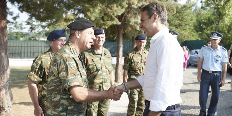 Μήνυμα Μητσοτάκη στην Άγκυρα από τον Έβρο [pics]