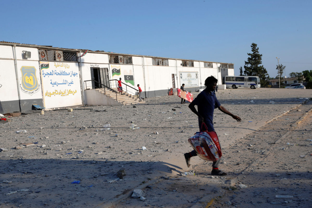 Λιβύη - καταυλισμός προσφύγων