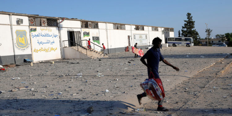 Λιβύη - καταυλισμός προσφύγων