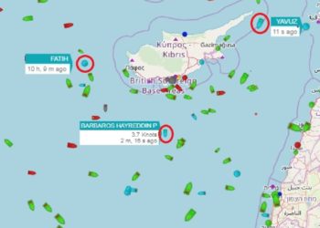 ΑΟΖ: Οι Τούρκοι περικυκλώνουν την Κύπρο με τρία πλοία – ΦΩΤΟ
