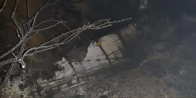 Κατεχόμενα: Συναγερμός από συντριβή πυραύλου ή drone – Τρομερά πλάνα [vids,pics]