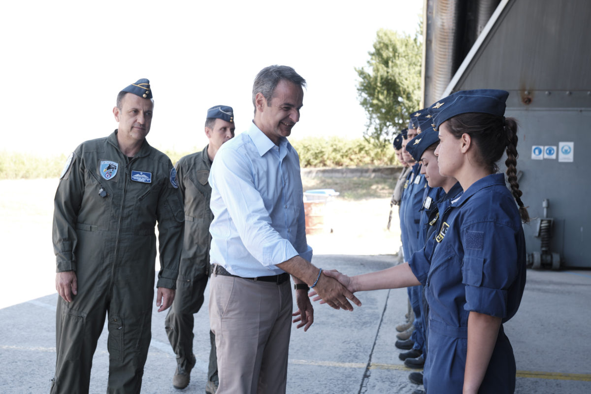 Μητσοτάκης - Πολεμική Αεροπορία