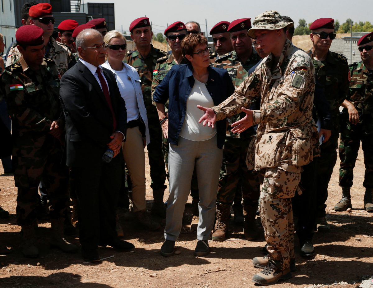Ιράκ - Γερμανίδα υπουργός Άμυνας