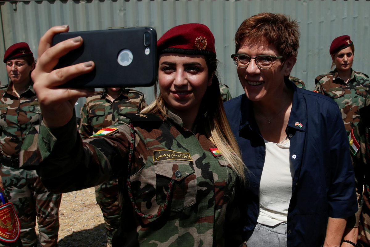 Ιράκ - Γερμανίδα υπουργός Άμυνας