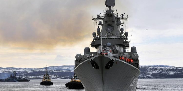 Πολεμικά πλοία της Ρωσίας εισέρχονται στη Μεσόγειο – Μπροστάρης το καταδρομικό Ustinov[pic/vid]