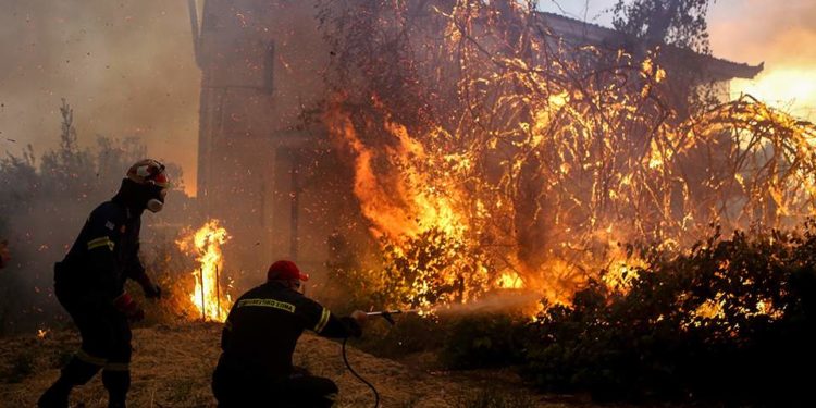 Πυρκαγιά Εύβοια