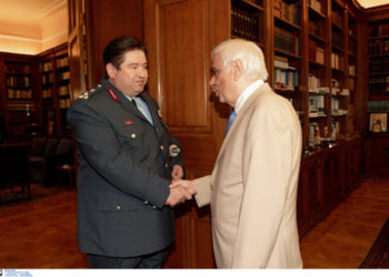 ΠτΔ: Με τον Αρχηγό της ΕΛ.ΑΣ συναντήθηκε ο Προκόπης Παυλόπουλος – Τι συζήτησαν