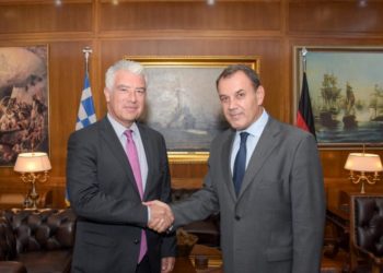 ΥΕΘΑ: Συνάντηση Ν. Παναγιωτόπουλου με τον Πρέσβη της Γερμανίας