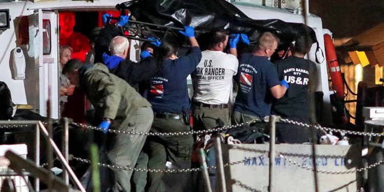 Καλιφόρνια: Τουλάχιστον 25 νεκροί από την πυρκαγιά σε πλοίο