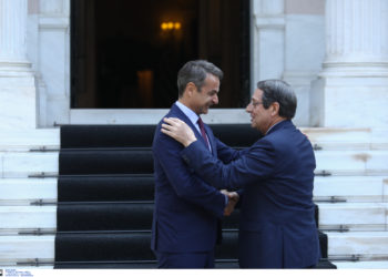 επικοινωνία Αναστασιάδη - Μητσοτάκη