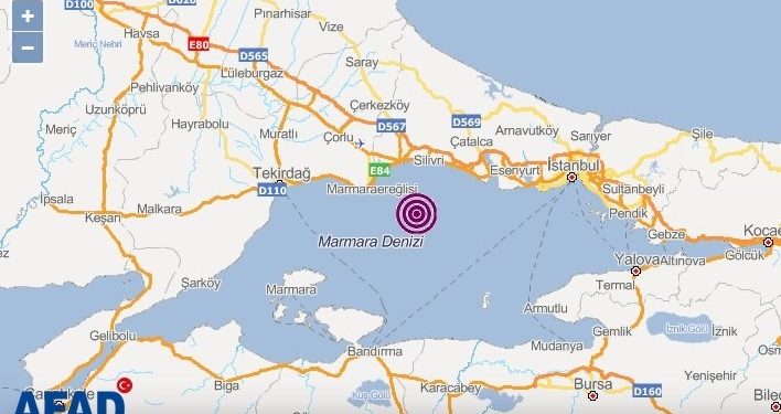 Ισχυρός σεισμός ταρακούνησε την Κωνσταντινούπολη