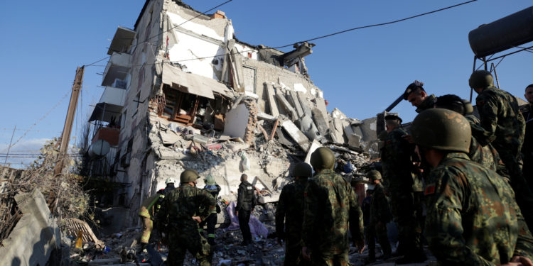 σεισμός Αλβανία