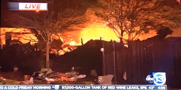 Έκρηξη - Χιούστον - ΗΠΑ