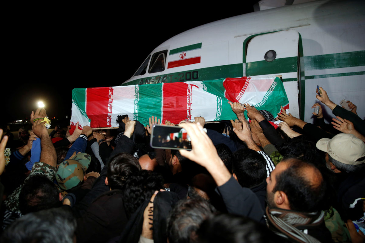 Ιράν - κηδεία Σουλεϊμανί