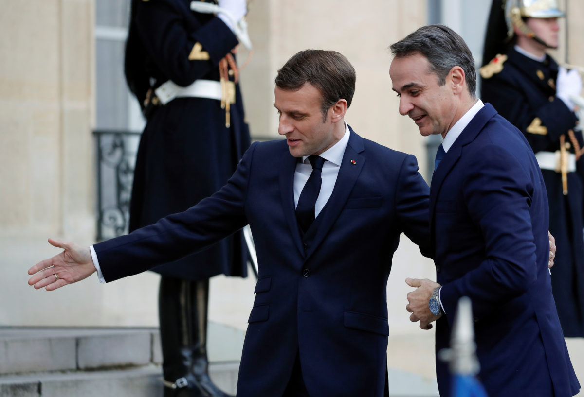 Belharra - Μητσοτάκης - Μακρόν