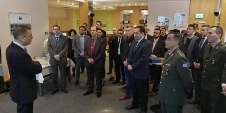 Επίσκεψη ΥΦΕΘΑ Αλκιβιάδη Στεφανή σε υπηρεσία του ΝΑΤΟ στο Λουξεμβούργο [pics]