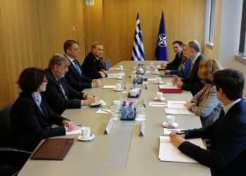 Επίσκεψη ΥΦΕΘΑ Αλκιβιάδη Στεφανή στο ΝΑΤΟ ΗQ και στο SHAPE [pics]