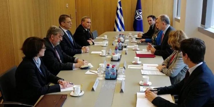 Επίσκεψη ΥΦΕΘΑ Αλκιβιάδη Στεφανή στο ΝΑΤΟ ΗQ και στο SHAPE [pics]