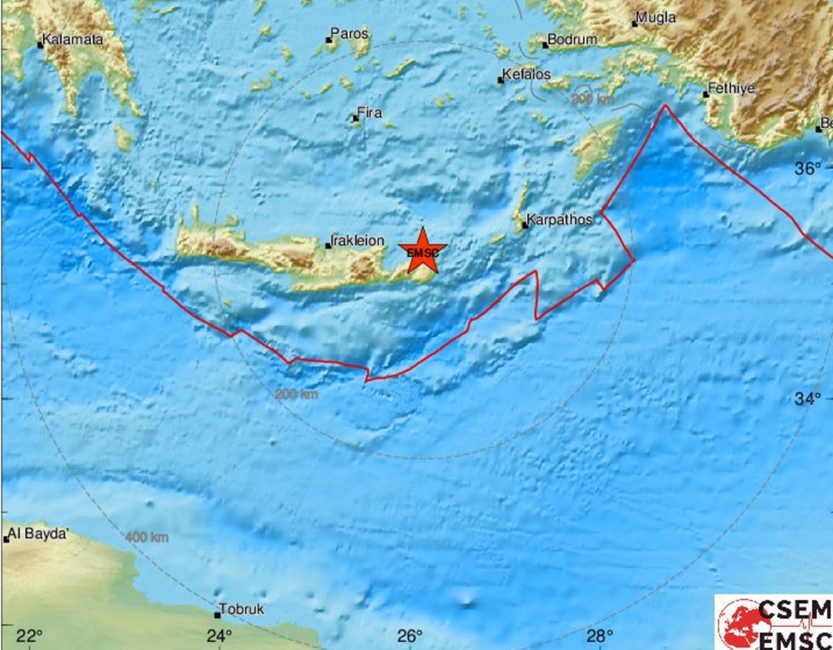 Σεισμός Κρήτη