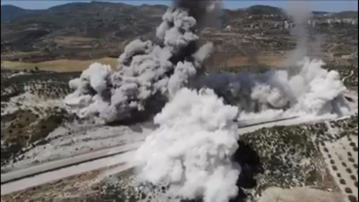 Συρία - έκρηξη νάρκης