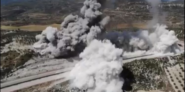 Συρία - έκρηξη νάρκης