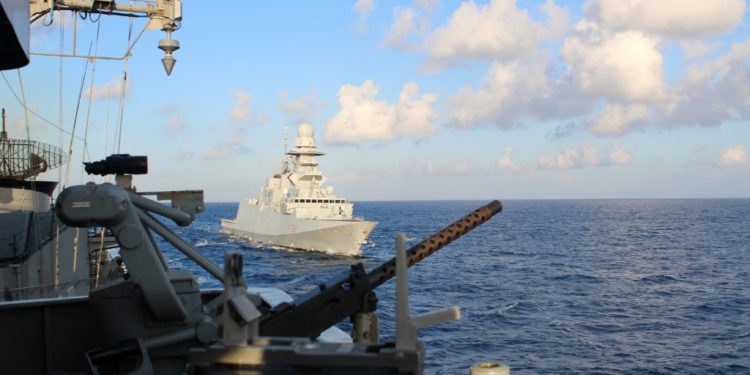 Πολεμικό Ναυτικό: Συνεκπαίδευση ελληνικών μονάδων και ΝΑΤΟικής Ναυτικής Δύναμης SNMG2 βορειοδυτικά της Κρήτης (pics)